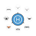 110Cm Universal Foldable Helipad Landing Pad For Drones