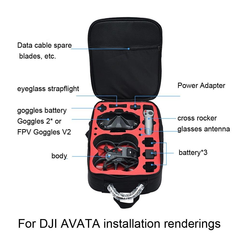 Waterproof Drone Backpack Organizer For Dji Avata - 1 Toy Chest Australia 3