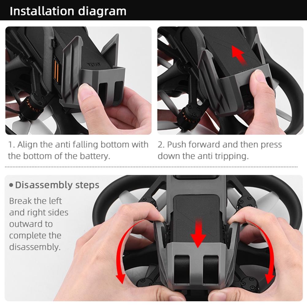 Secure Battery Protection Buckle For Dji Avata - Wear Resistant - 1 Toy Chest Australia 5