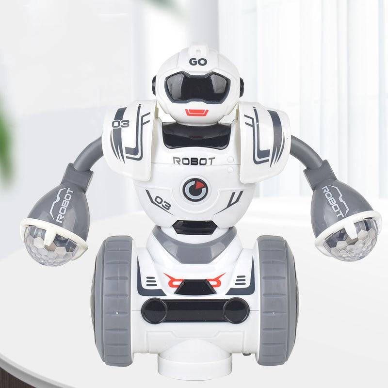 Smart Sound & Light Mechanical Robot Toy - Gray - 1 Toy Chest Australia 6