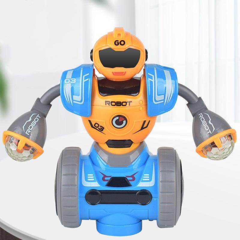 Smart Sound & Light Mechanical Robot Toy - Yellow - 1 Toy Chest Australia 7
