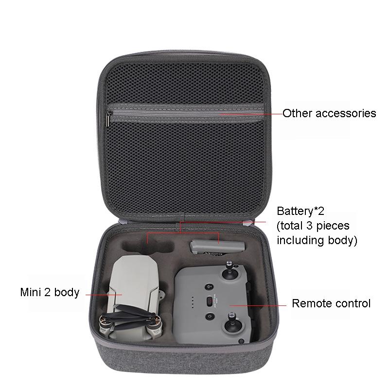 Handheld Protective Case For Dji Mavic Mini 2 With Dual Battery Storage - 1 Toy Chest Australia 3