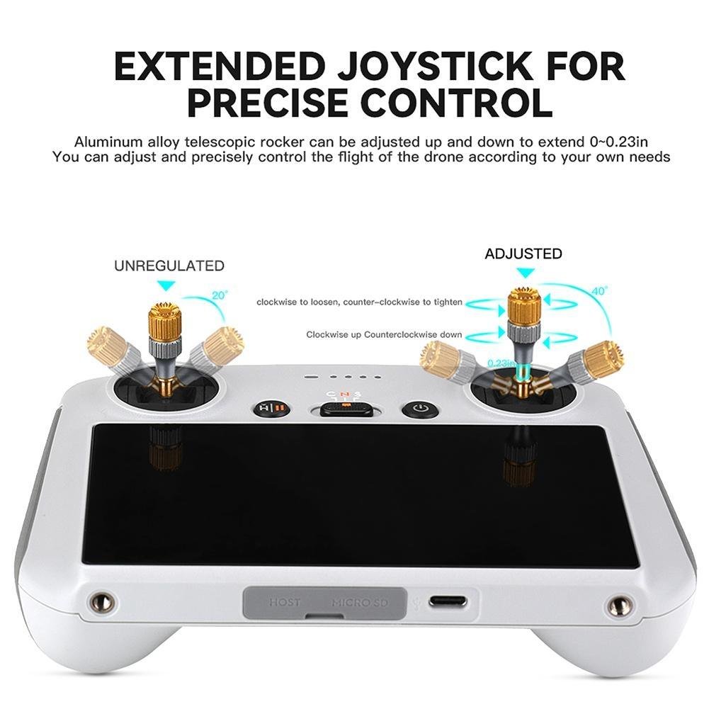 Aluminum Telescopic Joystick With Screen Remote For Dji Mini 3 Pro - 1 Toy Chest Australia 4