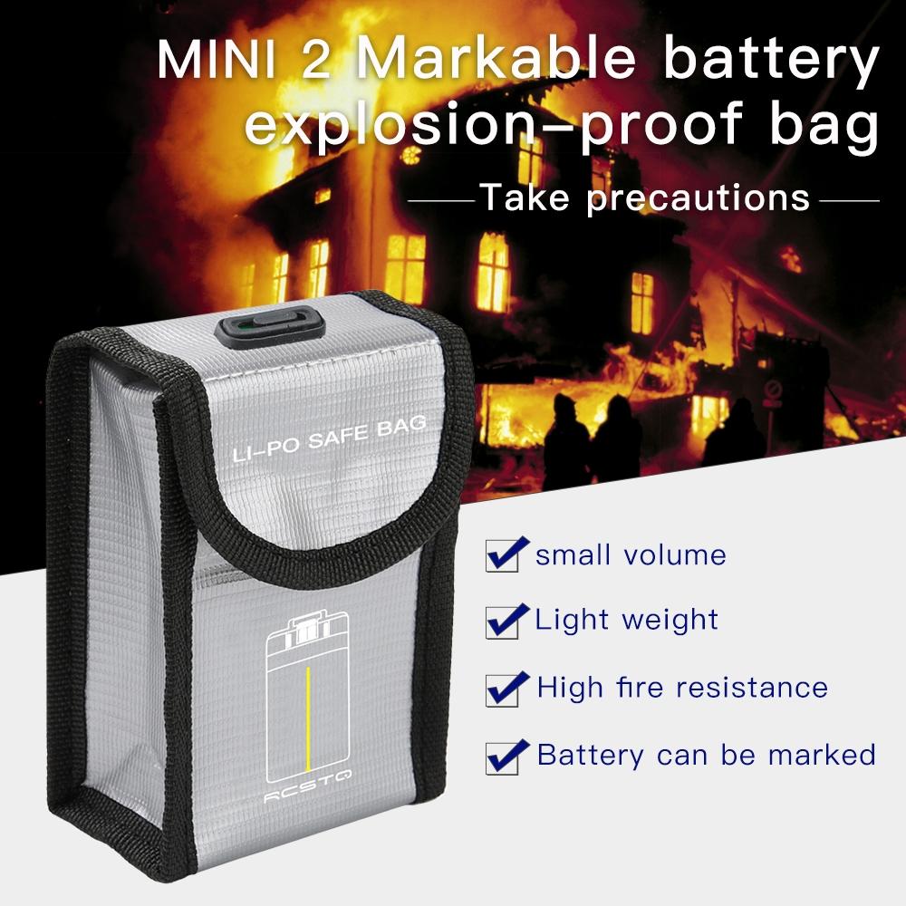 Secure Battery Storage Bag For Dji Mavic Mini 2 Drone - 1 Toy Chest Australia 5