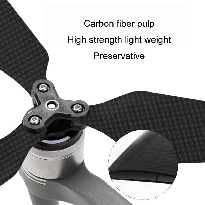 Rcgeek Carbon Fiber 3 - Blade Propellers For Dji Mavic 2 Pro / Zoom - 1 Toy Chest Australia 2