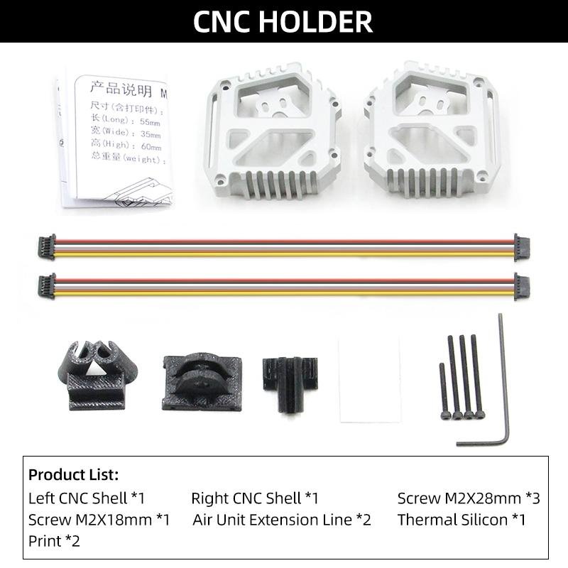 Lightweight Dji O3 Air Unit Camera Cage - 1 Toy Chest Australia 2
