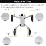 Enhanced Landing Gear For Dji Mini 4 Pro Drone - 1 Toy Chest Australia 8