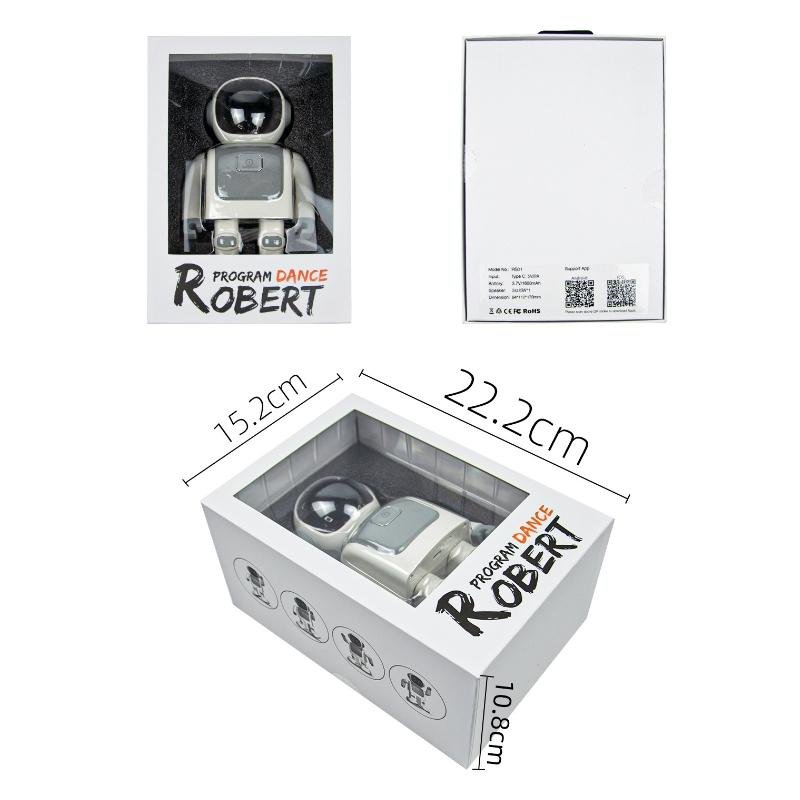 Intelligent Astronaut Bluetooth Dancing Robot - Silver Gray - 1 Toy Chest Australia 6