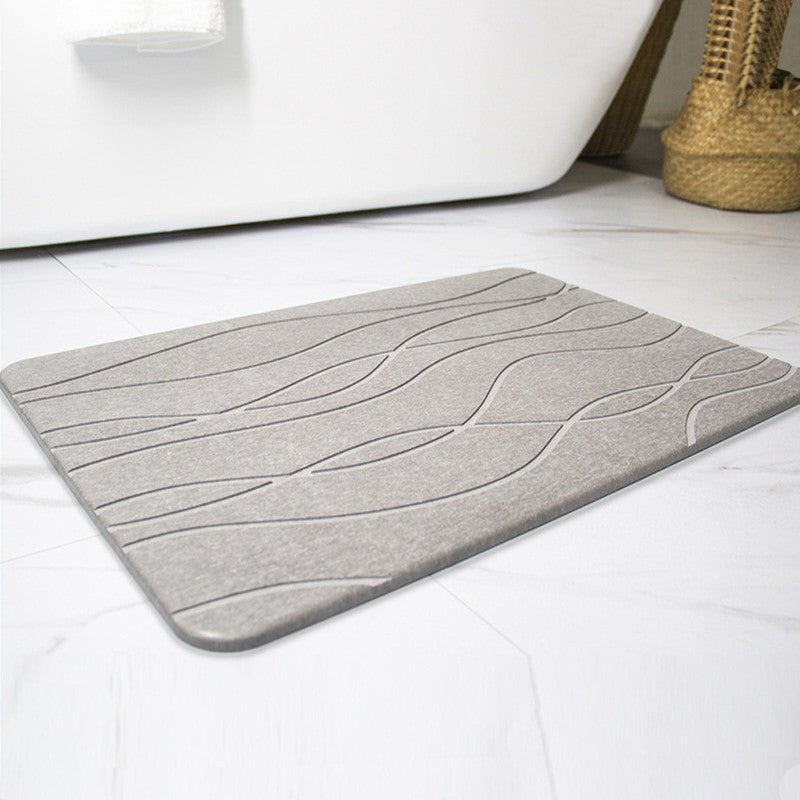 Hivvago Diatomaceous Earth Stone Bath Mat Fast Drying Non Slip Bathroom Mat - 3222394172850 Toy Chest Australia 1