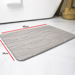 Hivvago Diatomaceous Earth Stone Bath Mat Fast Drying Non Slip Bathroom Mat - 3222394172850 Toy Chest Australia 2