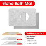 Hivvago Diatomaceous Earth Stone Bath Mat Fast Drying Non Slip Bathroom Mat - 3222394172850 Toy Chest Australia 6