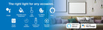 Laser 10W RGB Downlight with Voice Control