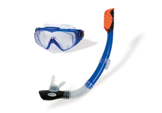 Intex Mask Snorkel Set Aqua Sport Silicone Set 55962 - 6941057403496 Toy Chest Australia 1
