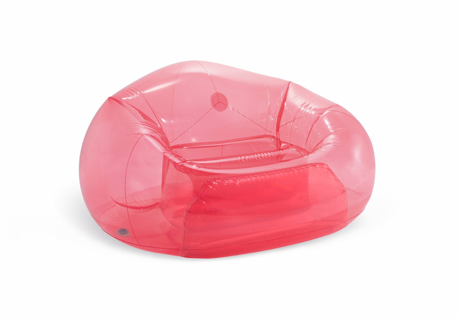 Intex Transparent Pink Beanless Bag 66501 - 6941057423517 Toy Chest Australia