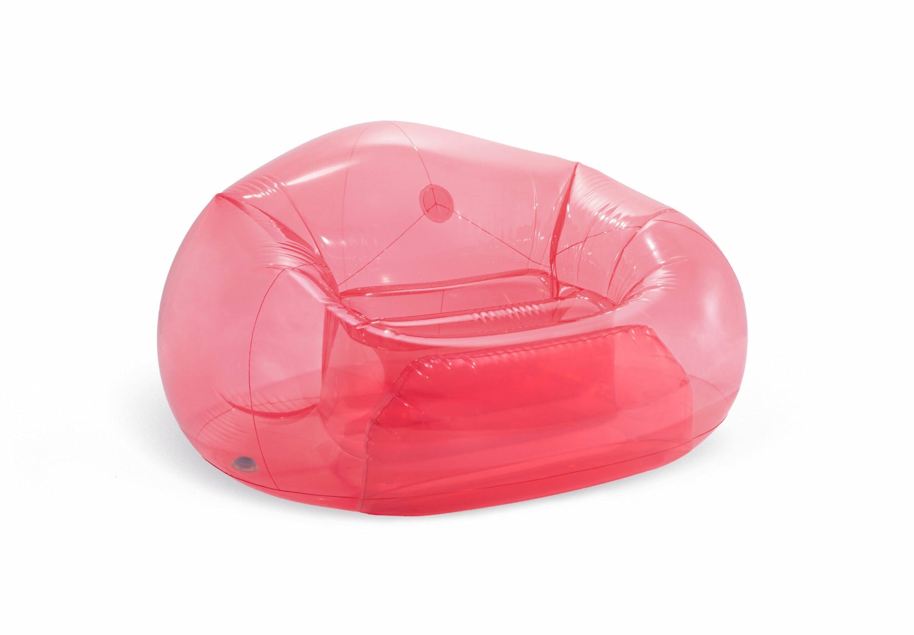 Intex Transparent Pink Beanless Bag 66501 - 6941057423517 Toy Chest Australia
