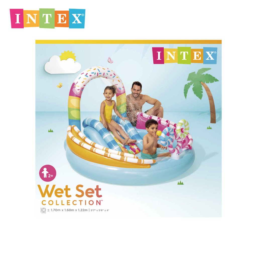 Intex Candy Fun Inflatable Play Centre 57144 - 6941057407630 Toy Chest Australia 3