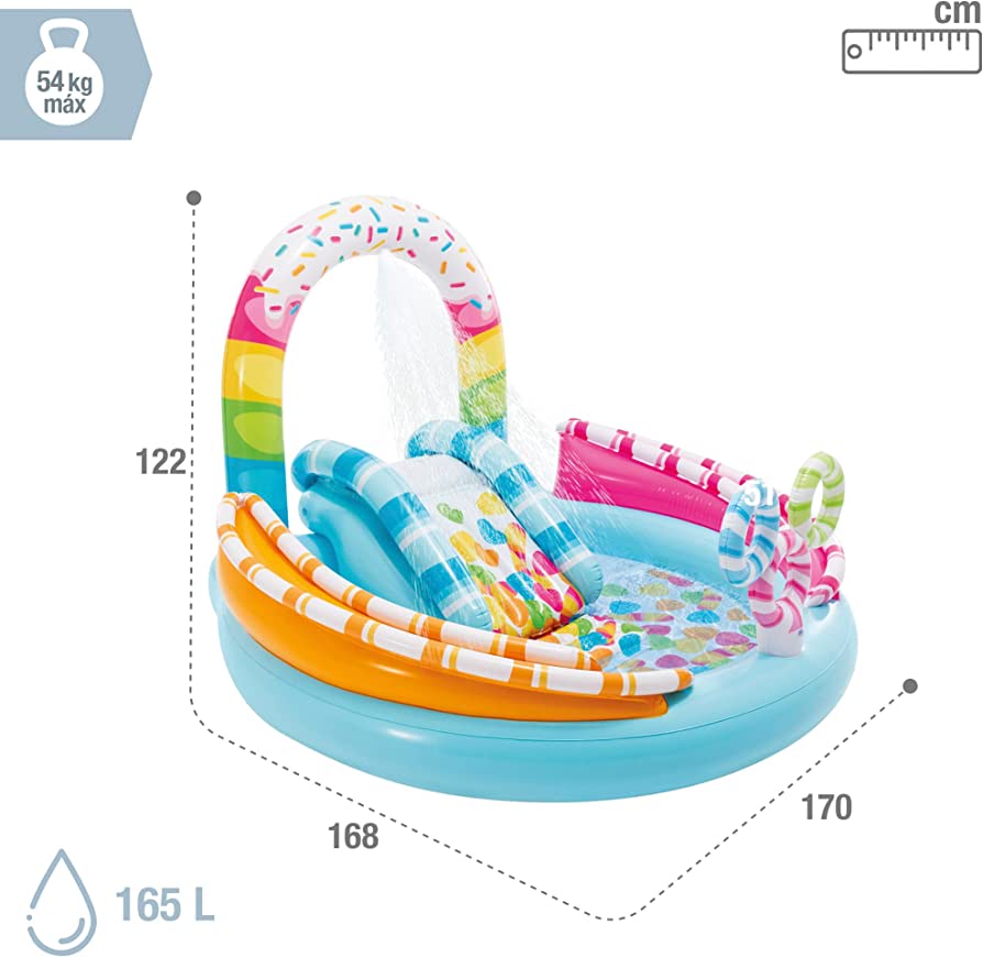 Intex Candy Fun Inflatable Play Centre 57144 - 6941057407630 Toy Chest Australia 4