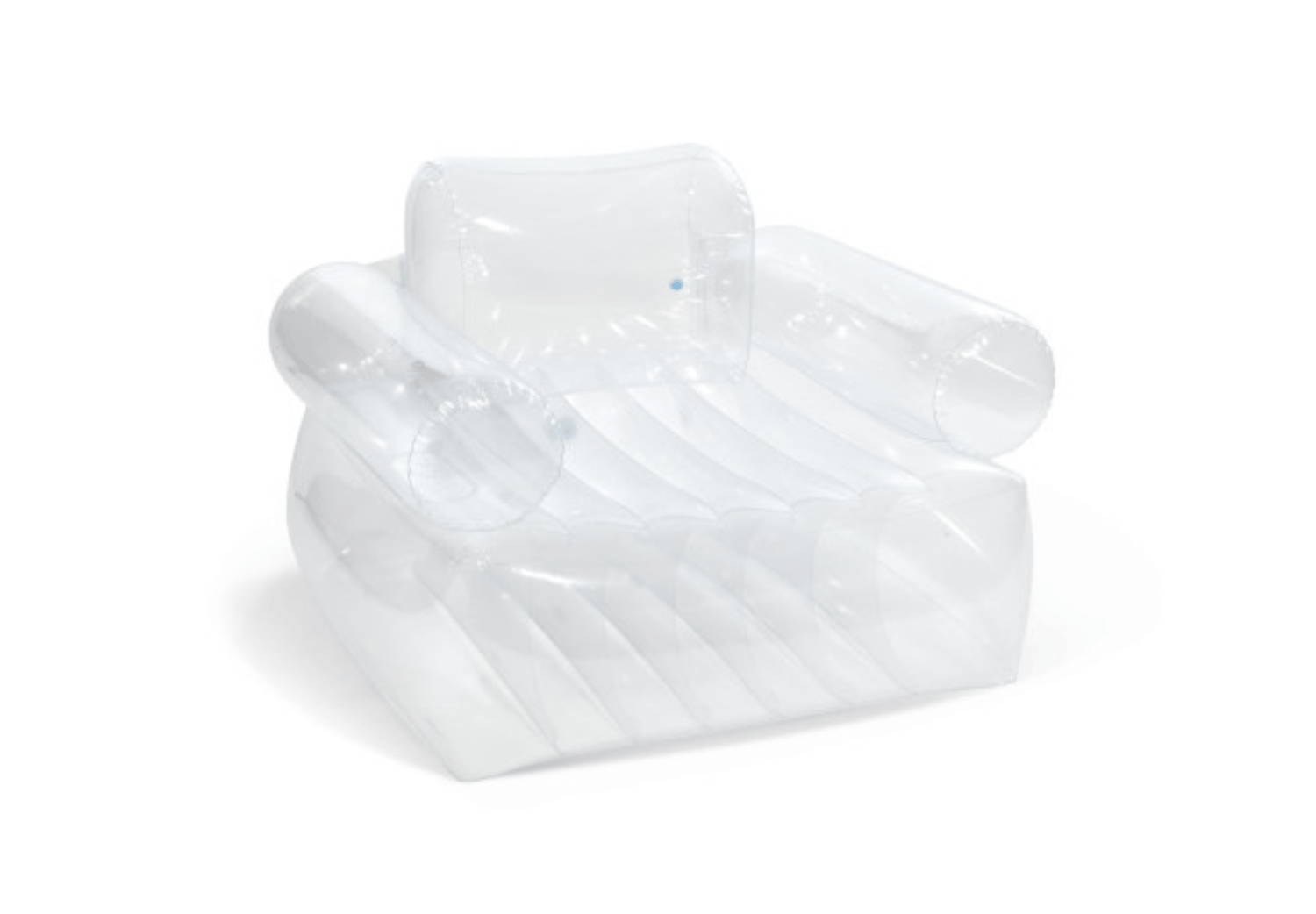 Intex Transparent Inflatable Armchair 66502 - 6941057423524 Toy Chest Australia