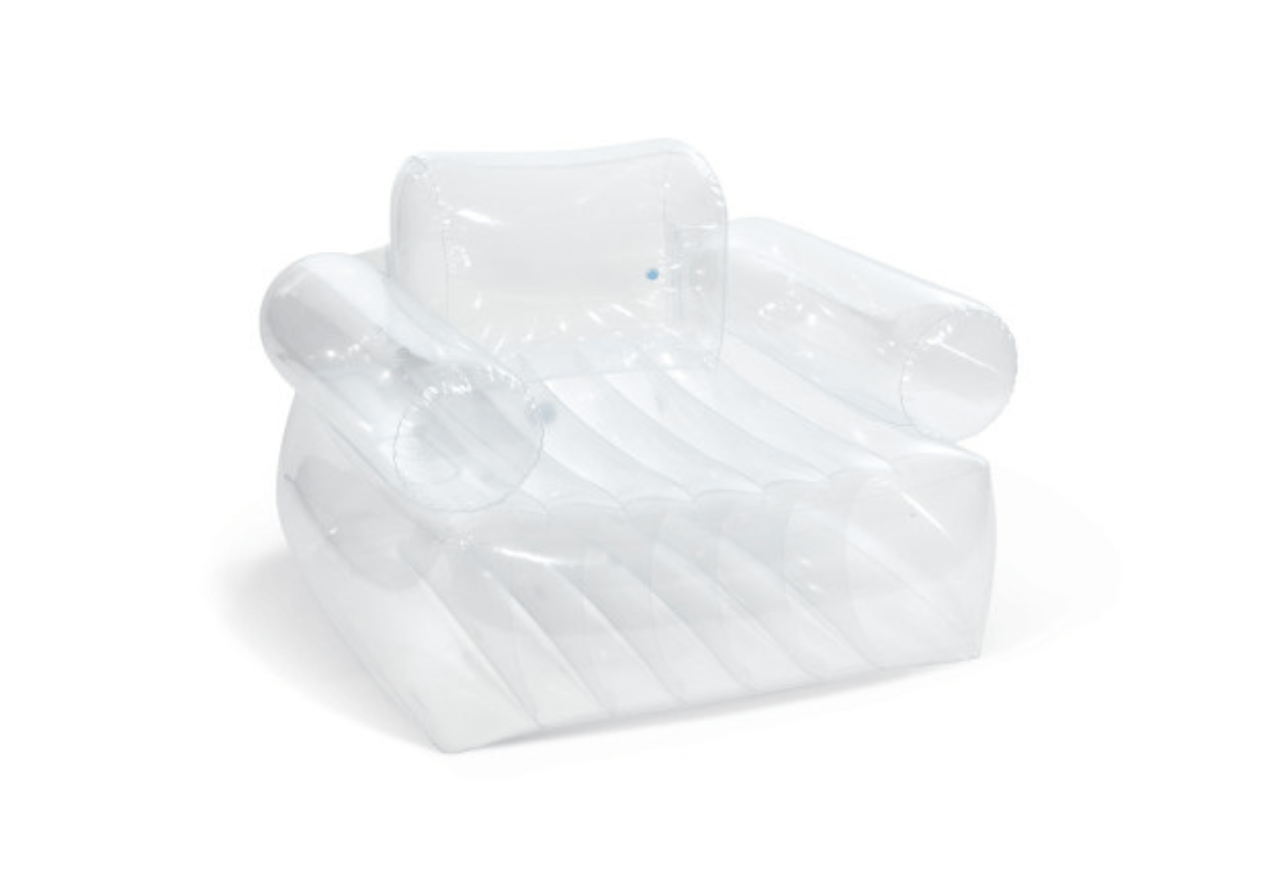 Intex Transparent Inflatable Armchair 66502 - 6941057423524 Toy Chest Australia