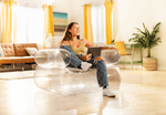 Intex Transparent Inflatable Armchair 66502 - 6941057423524 Toy Chest Australia