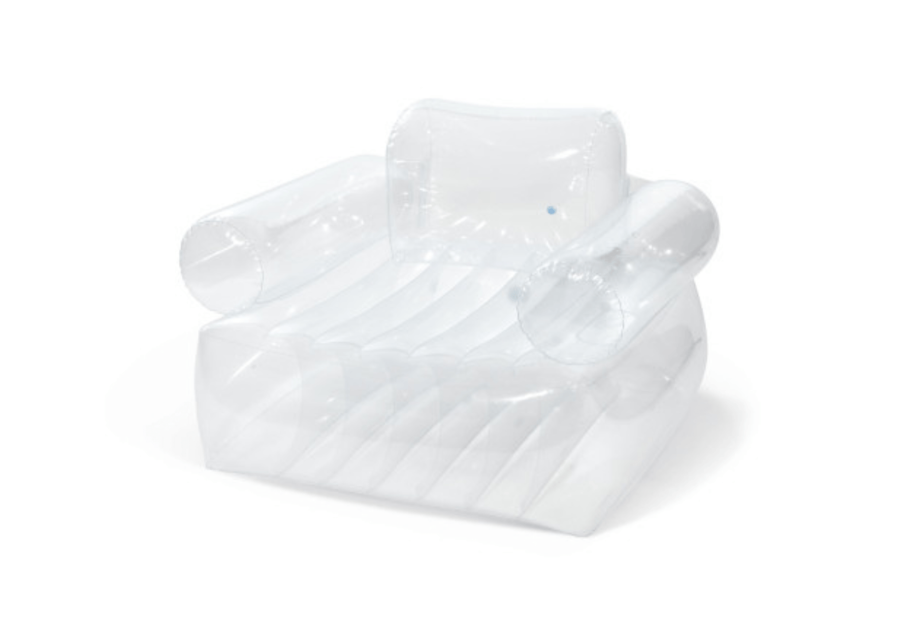Intex Transparent Inflatable Armchair 66502 - 6941057423524 Toy Chest Australia