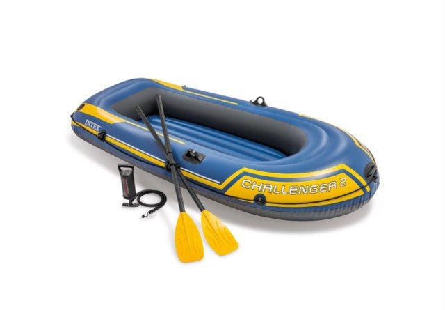 Intex Challenger 2 Boat Set 68367 - 6941057430607 Toy Chest Australia 1