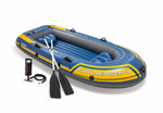 Intex Challenger 3 Boat Set 68370 - 6941057430614 Toy Chest Australia