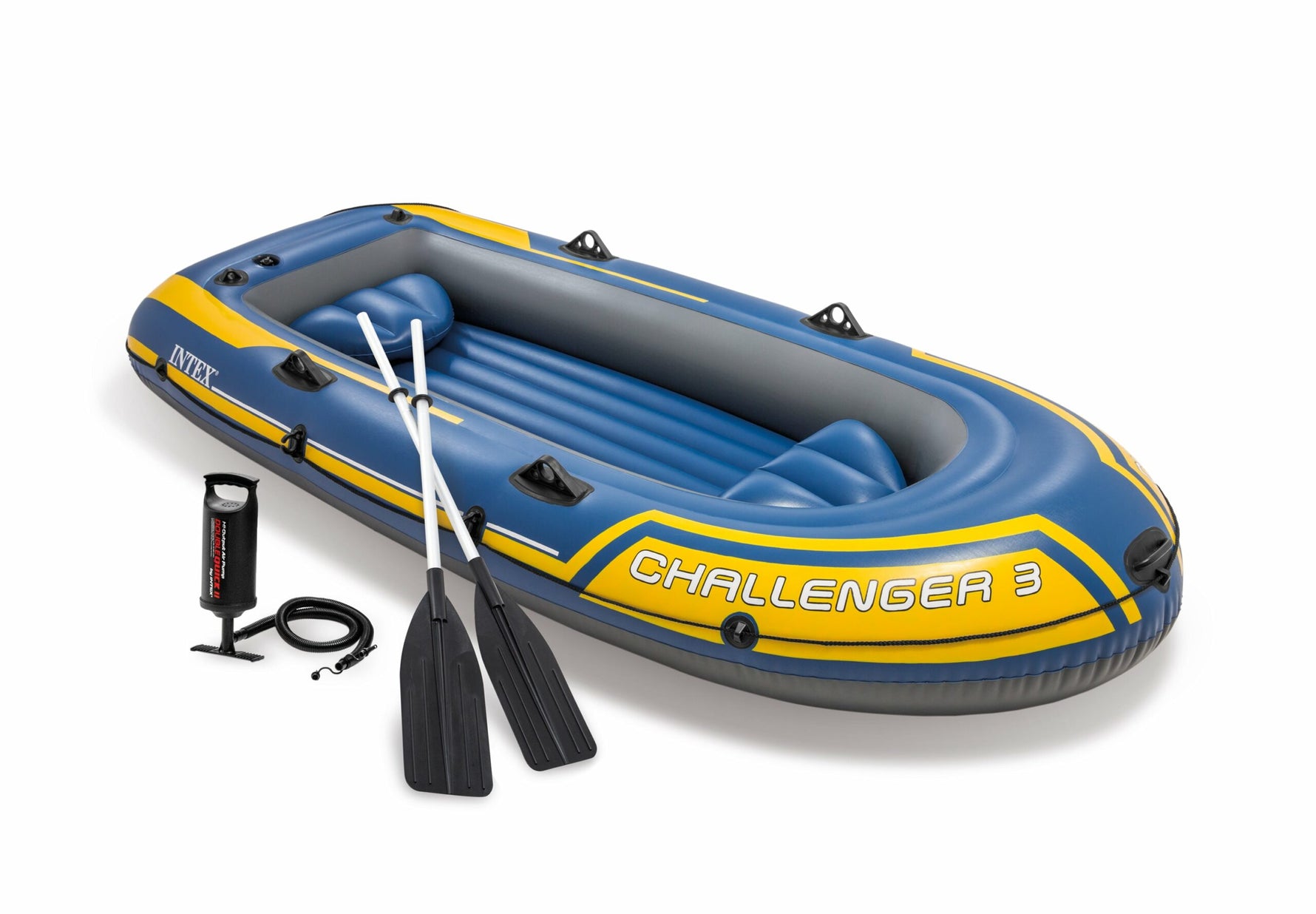 Intex Challenger 3 Boat Set 68370 - 6941057430614 Toy Chest Australia
