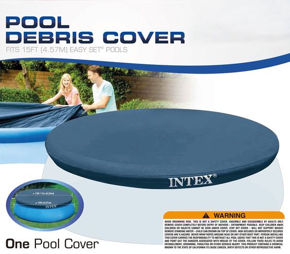 Intex Easy Set Pool Cover 457cm - 6941057403953 Toy Chest Australia
