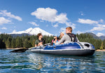 Intex Excursion 4 Boat Set 68324 - 6941057430621 Toy Chest Australia