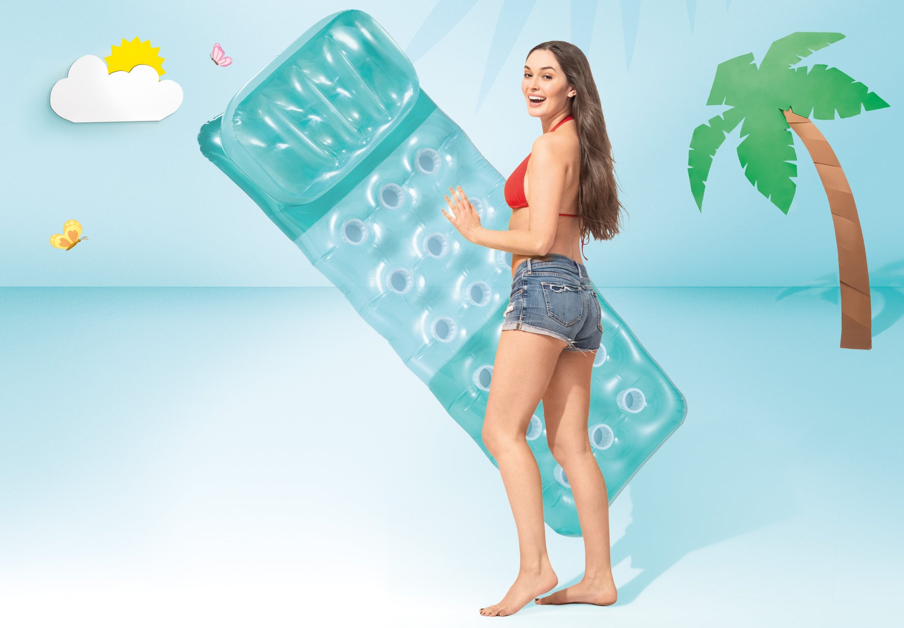 Intex 18 - Pocket Fashion Pool Mat 58890 - 6941057408880 Toy Chest Australia