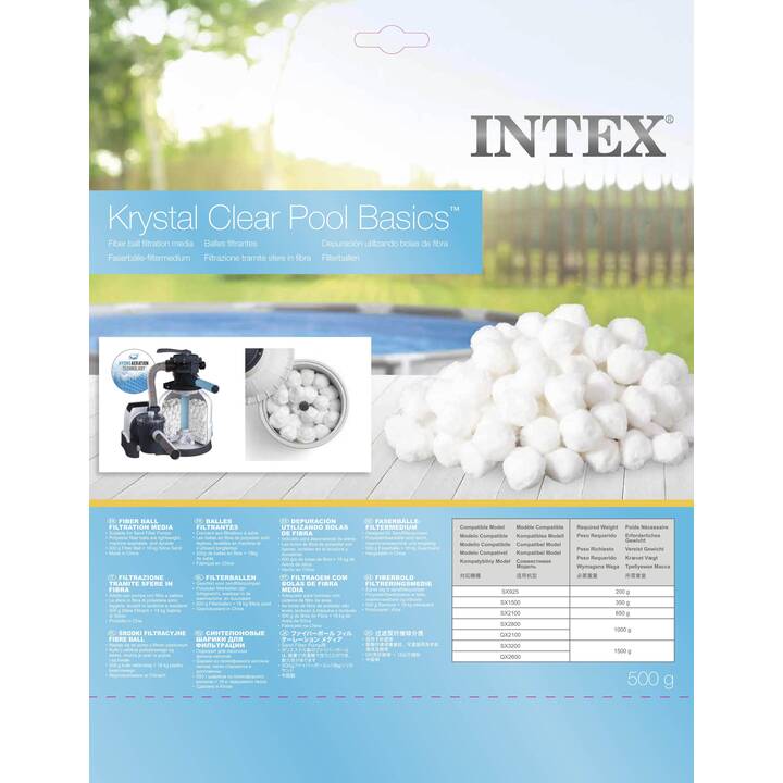 Intex Fiber Ball Filtration Replacement Ball 500g 29045 - 6941057426099 Toy Chest Australia 1