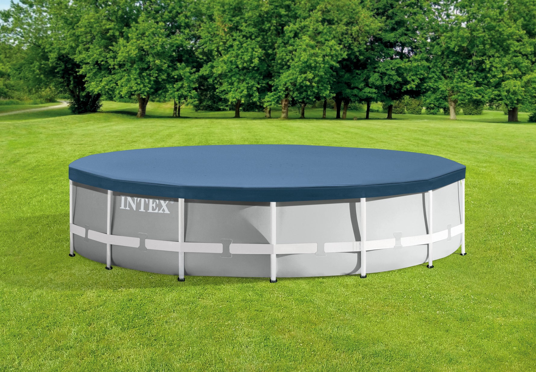 Intex Frame Pool Cover 457cm 28032 - 6941057403984 Toy Chest Australia