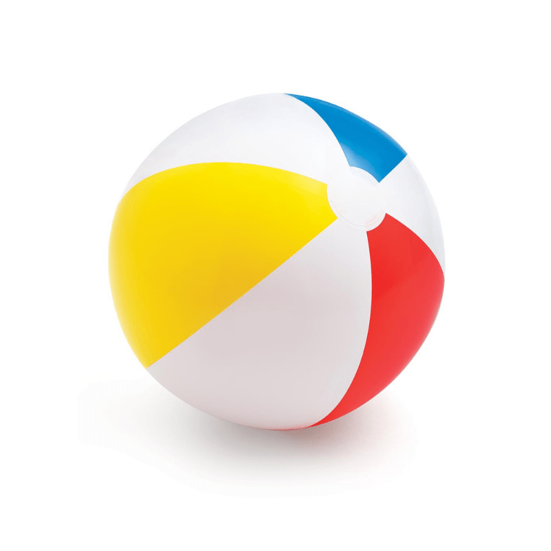 Intex Beach Ball 51cm Glossy Panel 59020 - 6941057450209 Toy Chest Australia