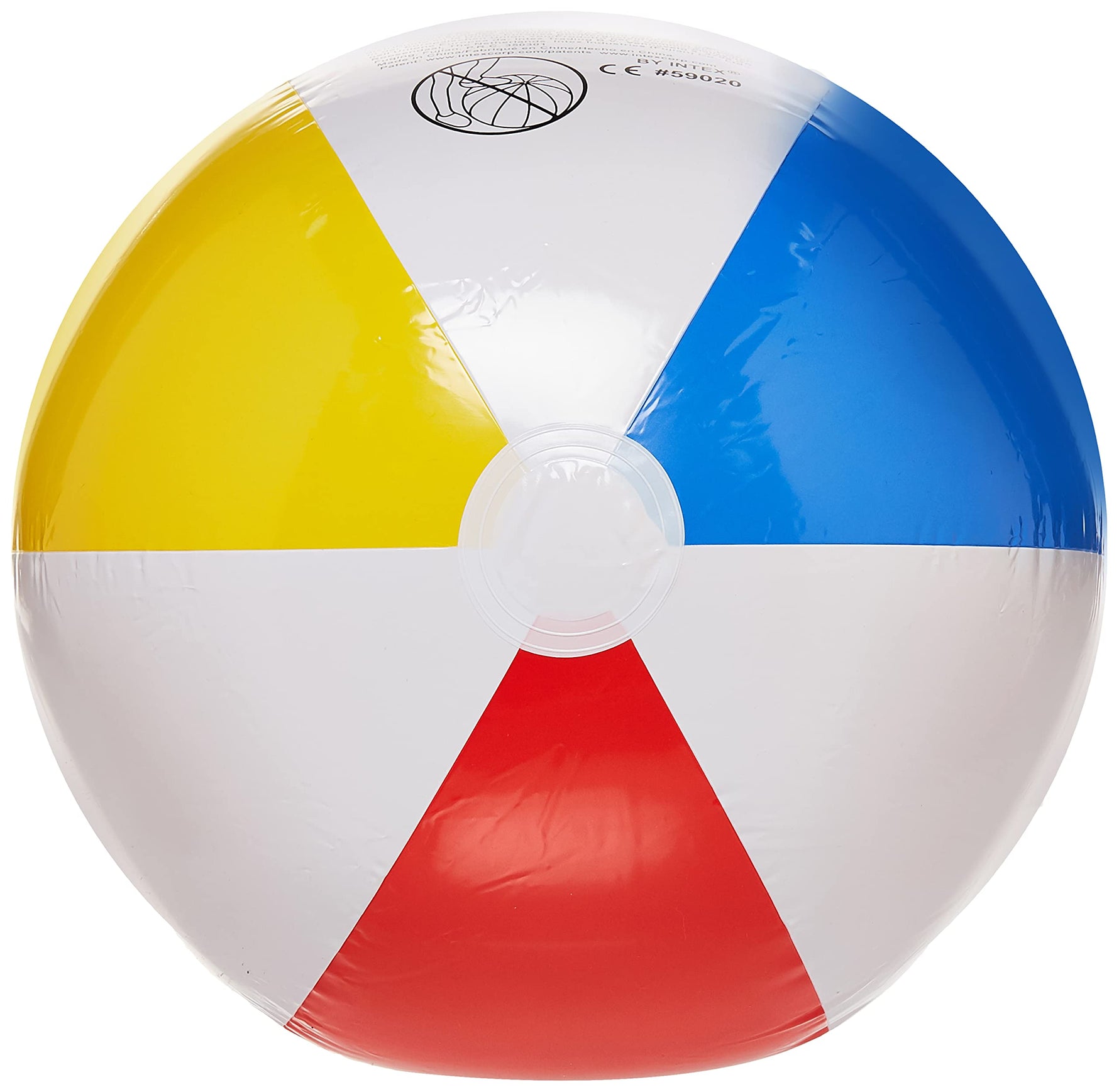 Intex Beach Ball 51cm Glossy Panel 59020 - 6941057450209 Toy Chest Australia