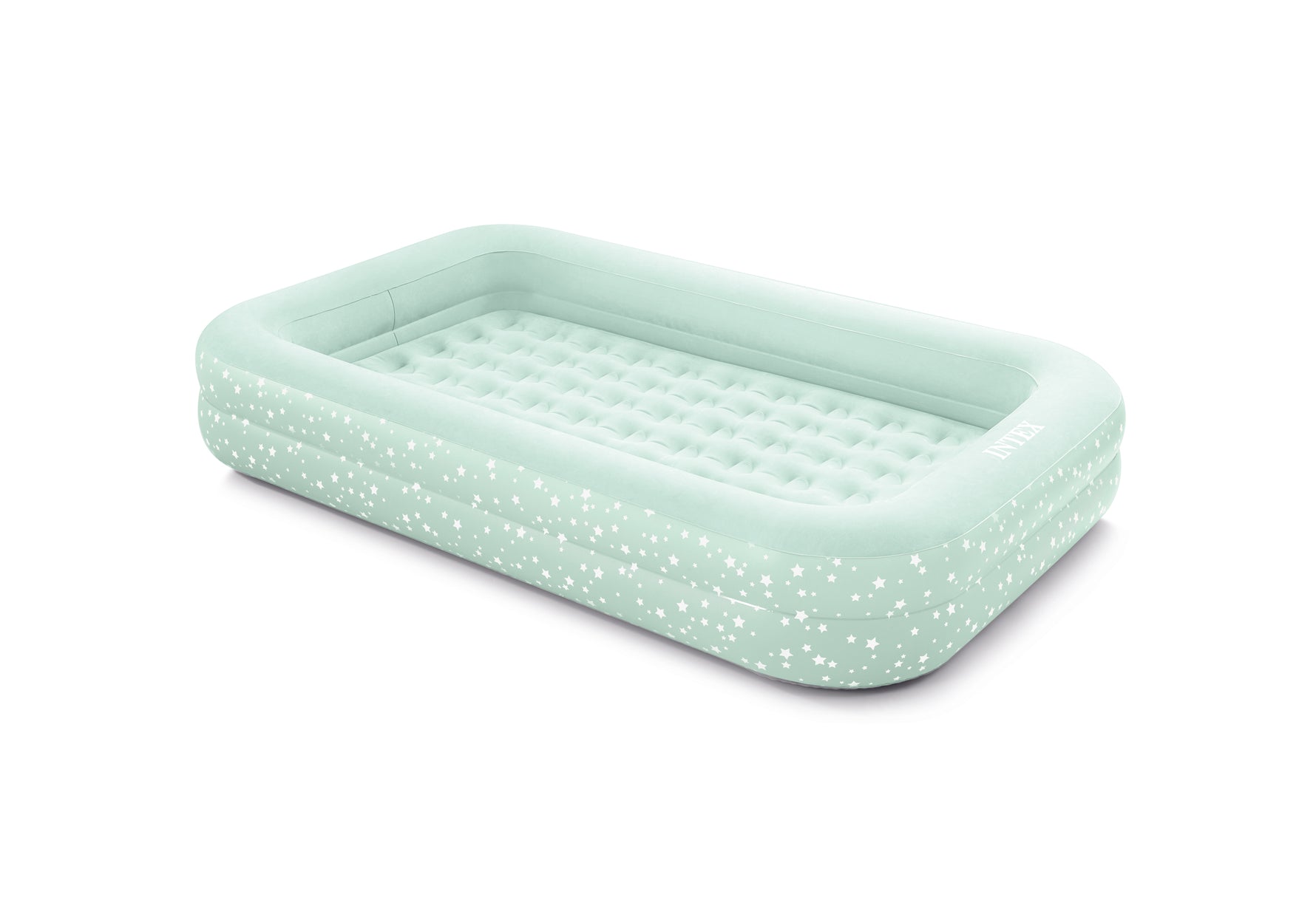 Intex Kidz Inflatable Travel Bed set with Hand Pump - Stars. Great for Travel 66810 - 6941057468105 Toy Chest Australia