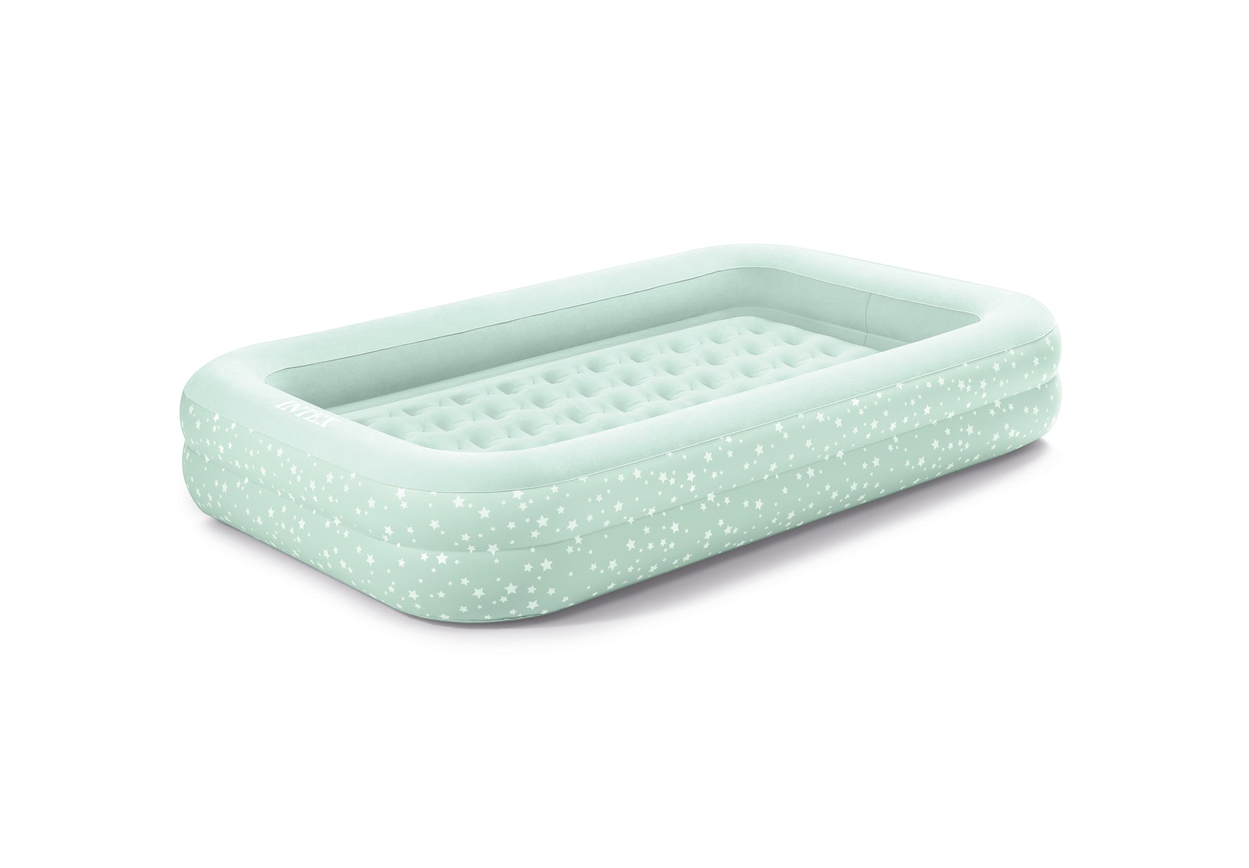 Intex Kidz Inflatable Travel Bed set with Hand Pump - Stars. Great for Travel 66810 - 6941057468105 Toy Chest Australia