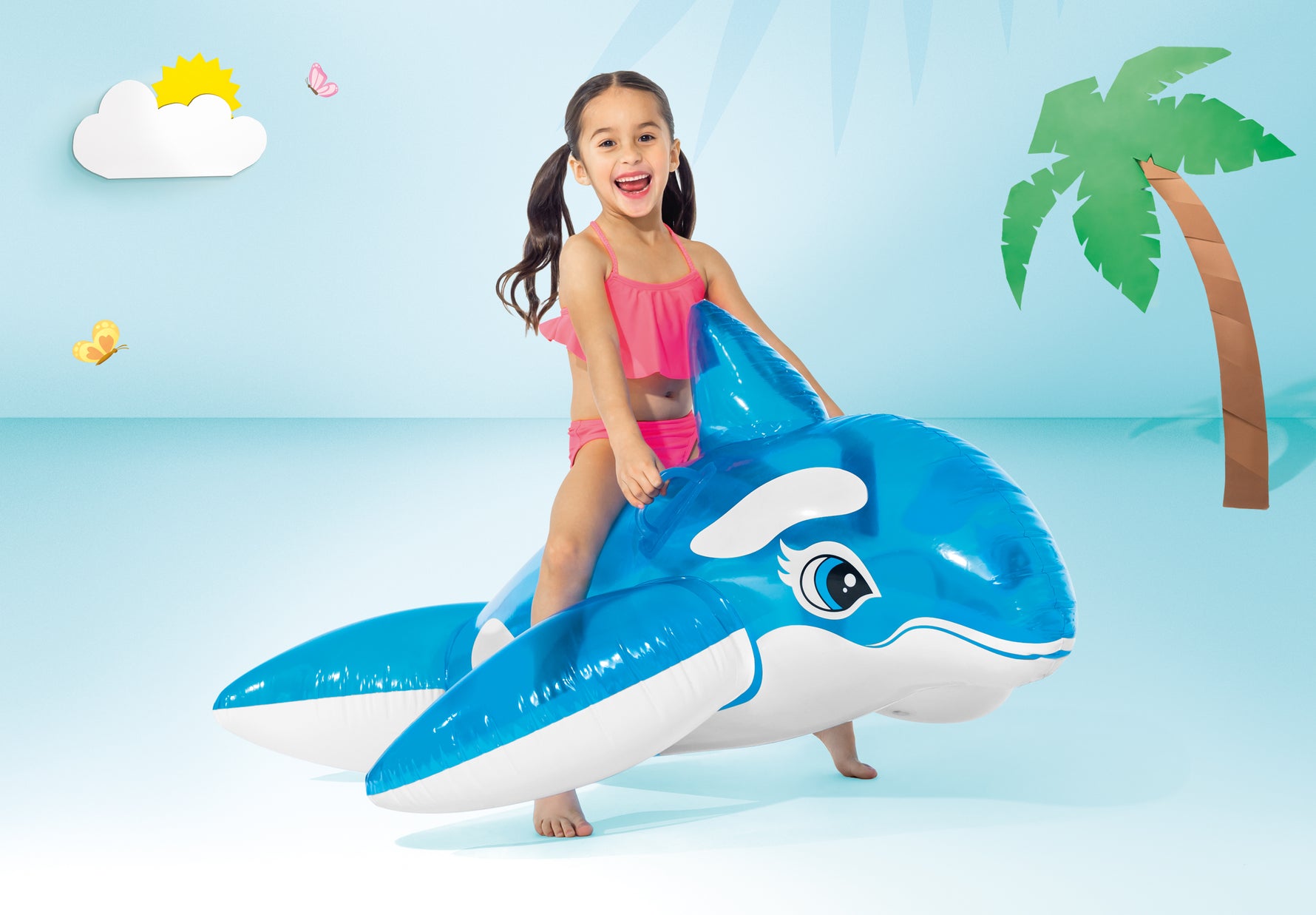 Intex Lil Whale Ride - On 58523 - 6941057455235 Toy Chest Australia