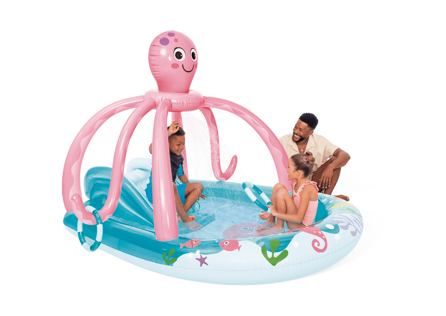 Intex Friendly Octopus Inflatable Play Centre 56138 - 6941057425672 Toy Chest Australia 1