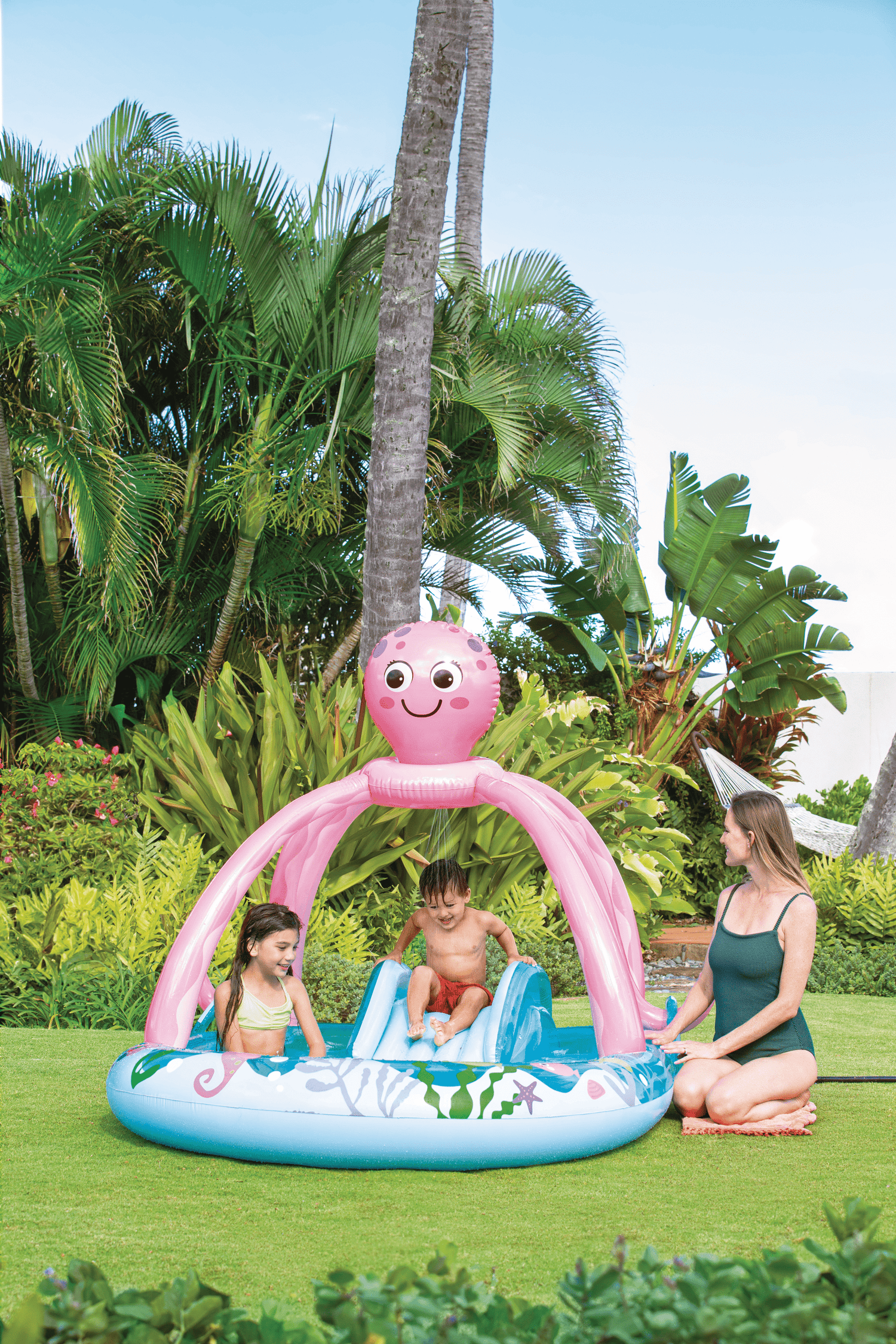 Intex Friendly Octopus Inflatable Play Centre 56138 - 6941057425672 Toy Chest Australia 2
