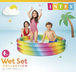 Intex RAINBOW OMBRE POOL 147cm 58439 - 6941057454399 Toy Chest Australia