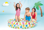 Intex 3 Ring Pineapple Splash Pool 59431 132cm - 6941057402390 Toy Chest Australia 3