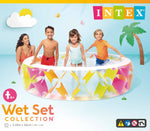 INTEX Pinwheel Swim Centre Pool 229cm x 56cm 56494 - 6941057454948 Toy Chest Australia 4