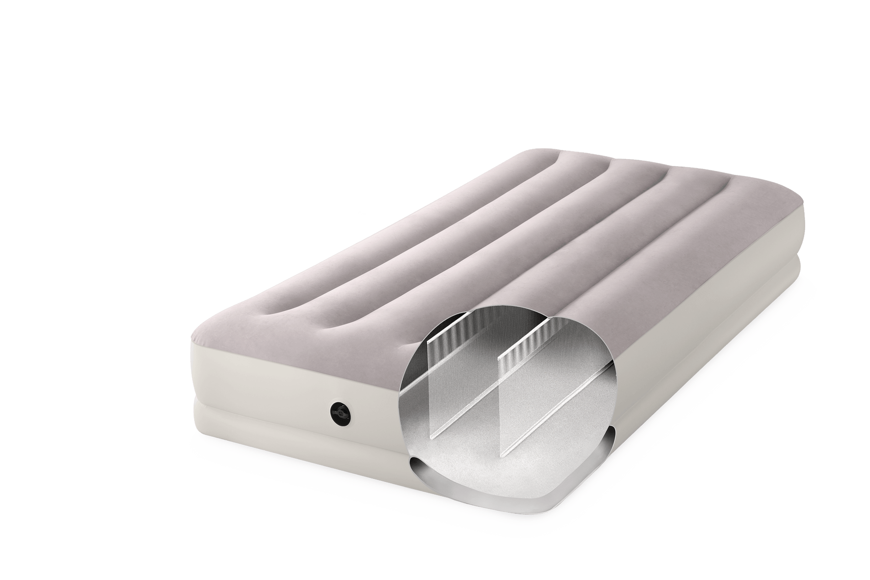 Intex Single (Twin) Dura - Beam Prestige Mid - Rise Airbed w/ USB150 Pump - 64177 - 6941057425955 Toy Chest Australia 2