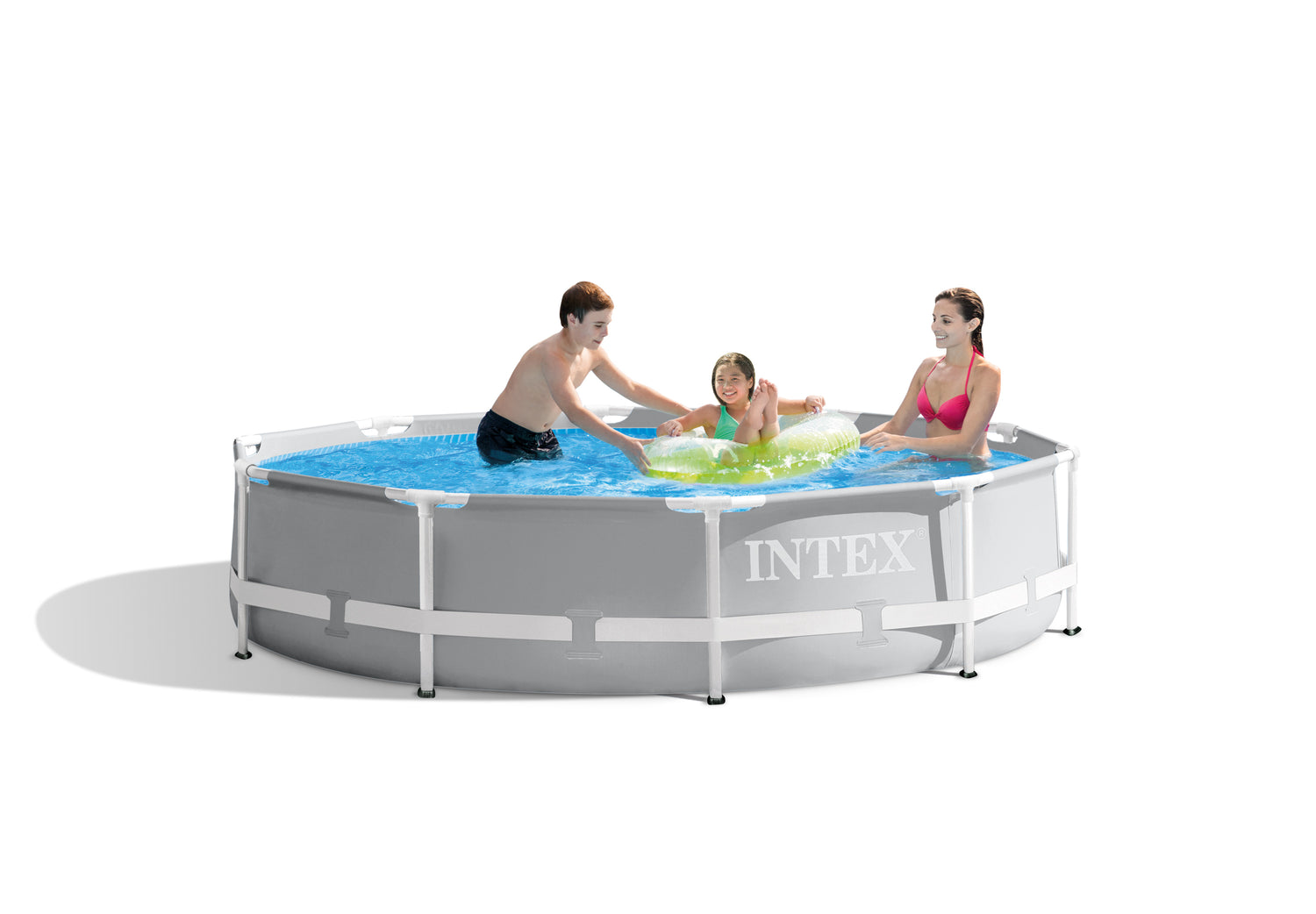 Intex PRISM 10' Metal Frame Above Ground Pool - 305cm x 76cm 26702 - 6941057416830 Toy Chest Australia