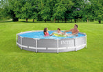 Intex PRISM 12' Metal Frame Above Ground Pool - 366cm x 76cm 26712 - 6941057414317 Toy Chest Australia