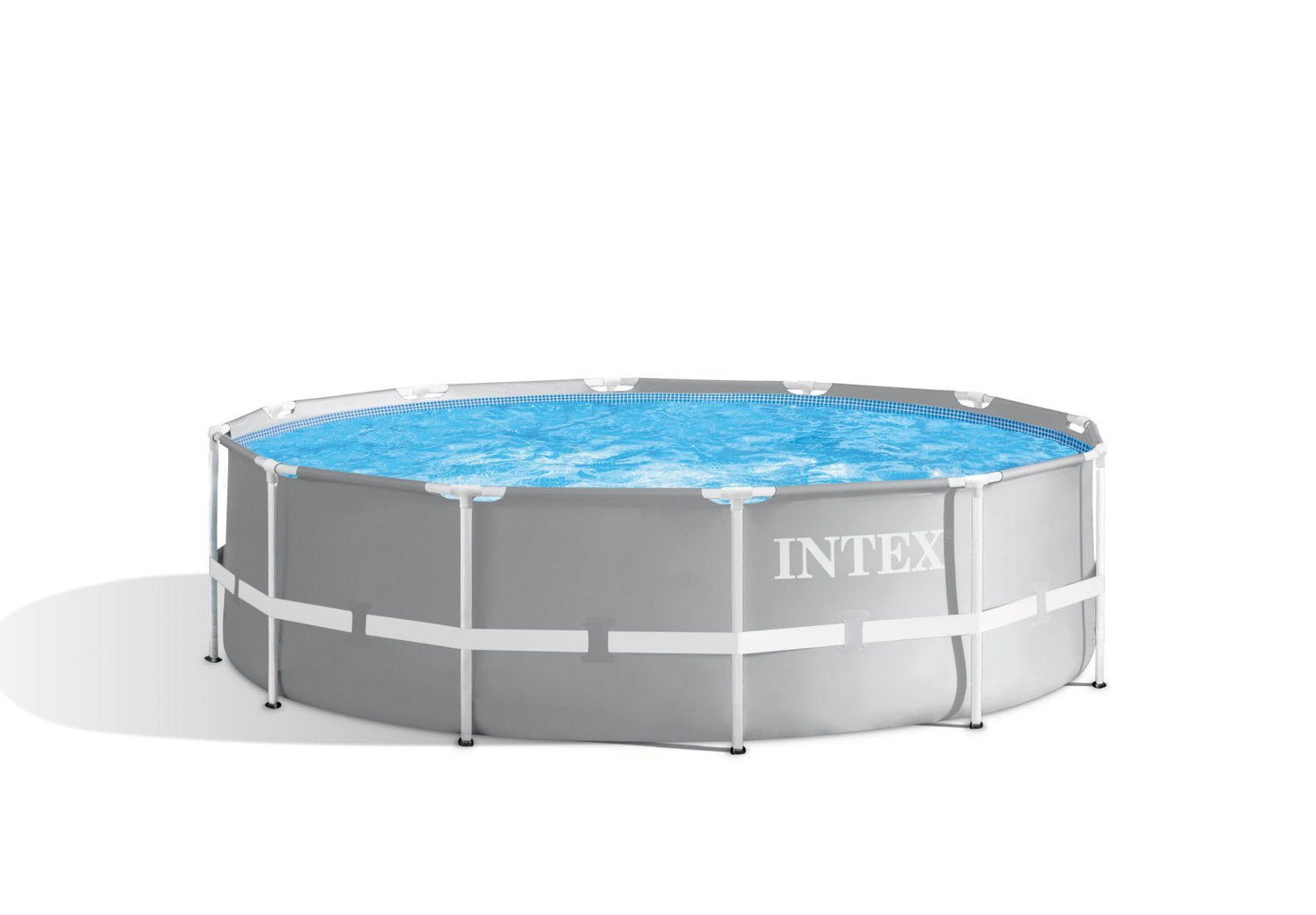Intex PRISM Premium 12' Metal Frame Pool Outdoor Above Ground 366cm x 99cm - 26716 - 6941057414331 Toy Chest Australia