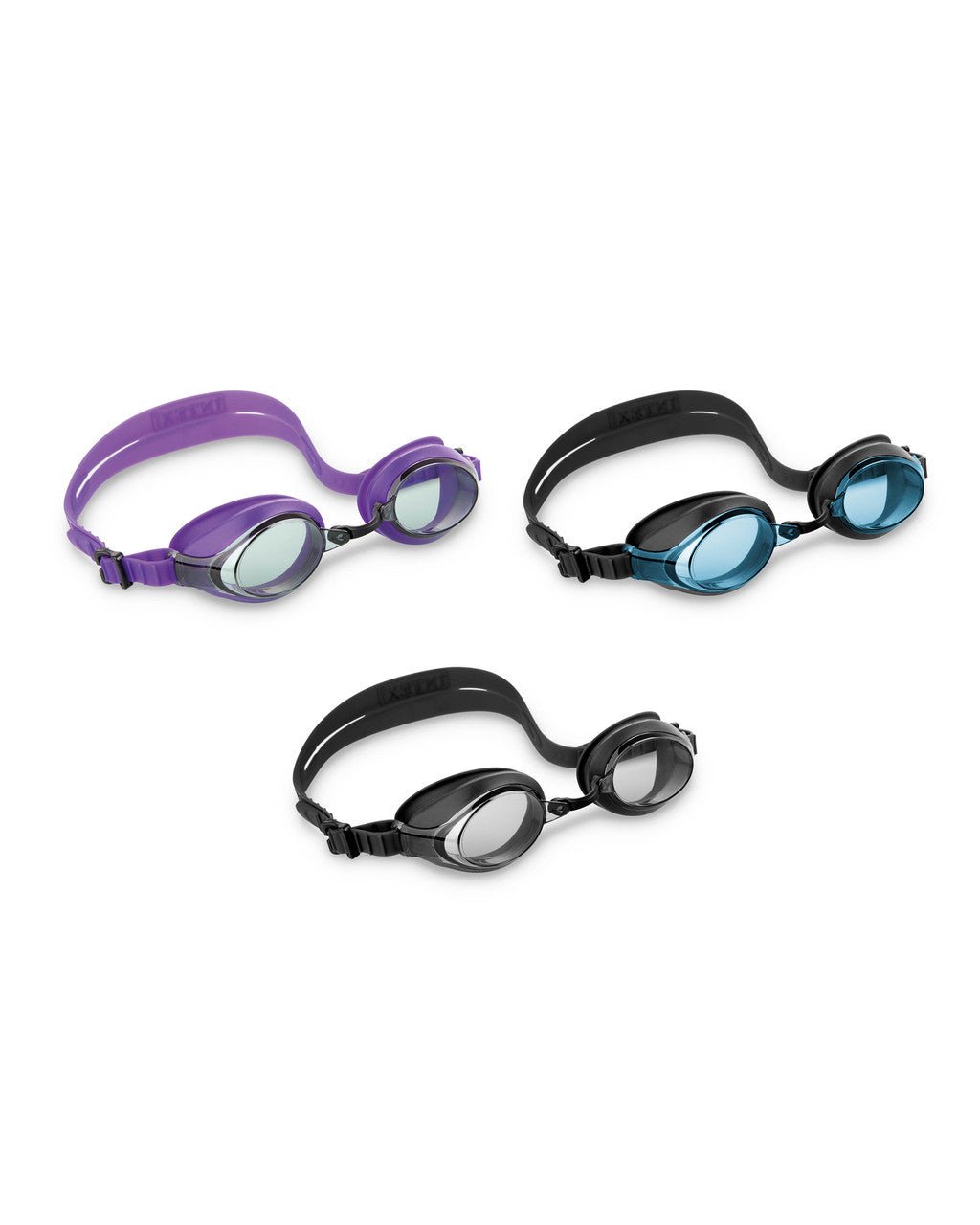 Intex Racing Silicone Swimming Goggles Youth 55691 - 6941057423579 Toy Chest Australia 7