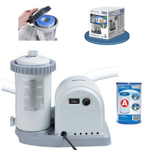 Intex Pool PUMP and FILTER 5678l/h C1500 28636 - 6941057412894 Toy Chest Australia