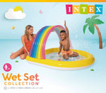 Intex Rainbow Arch Inflatable Spray Kiddie Pool 57156 - 6941057417219 Toy Chest Australia